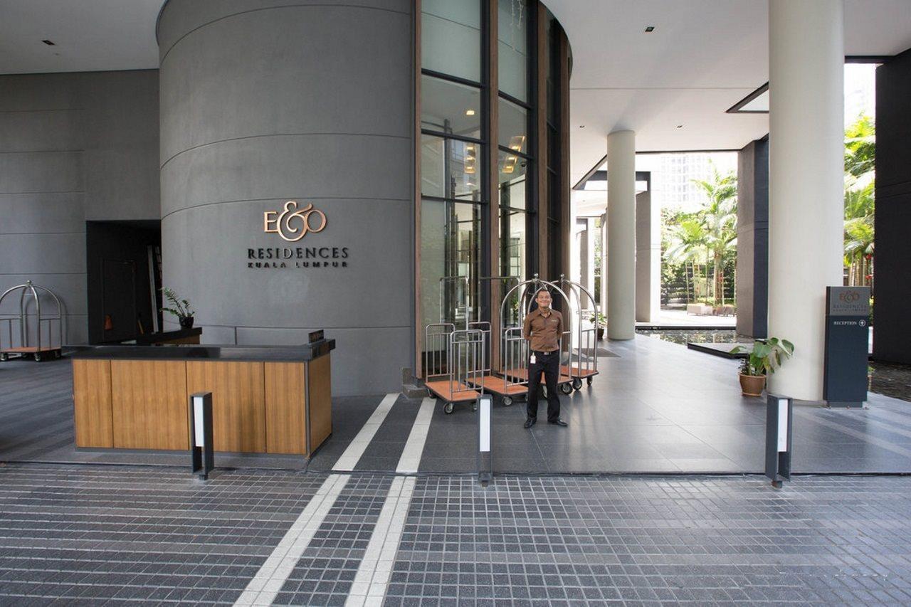 E&O Residences Kuala Lumpur Exterior foto Entrance of the Residences